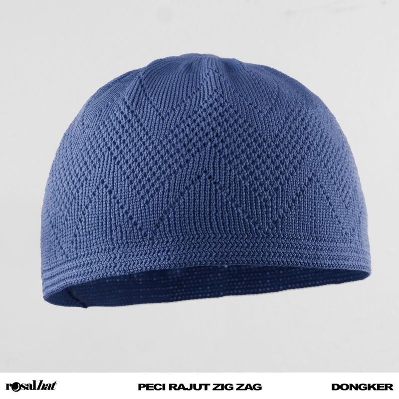 Peci Rajut Zigzag ROSAL