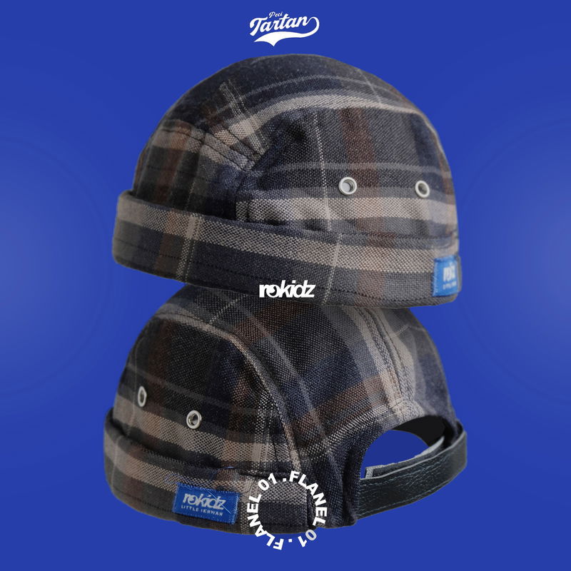 Peci Tartan ROKIDZ