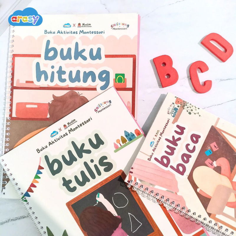 BUKU CALISTUNG MONTESSORI