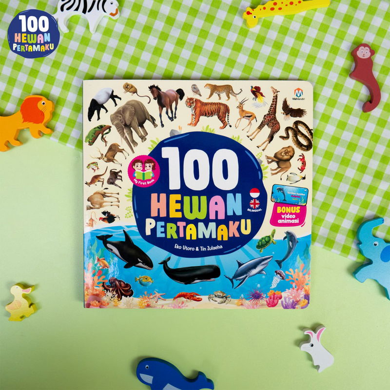  MY FIRST BOOK 100 HEWAN PERTAMAKU