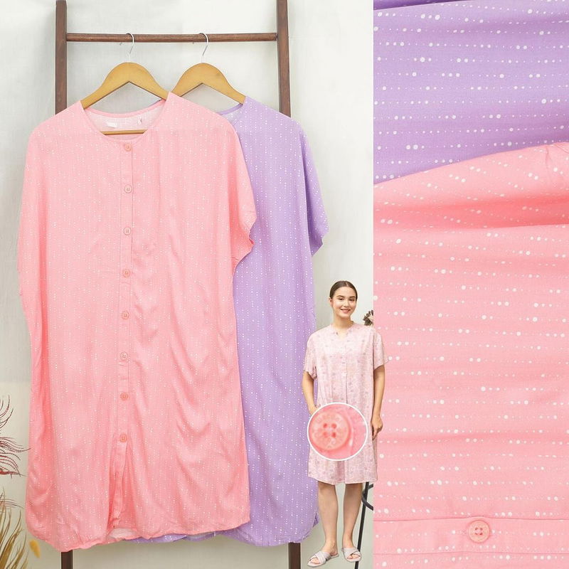 RD549 WCL O-Neck Rayon Sleep Dress Collection N69