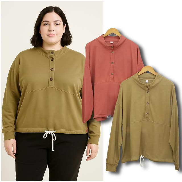 RD883 BIG sz Oldnavy Turtleneck Oversize Women Sweater P80