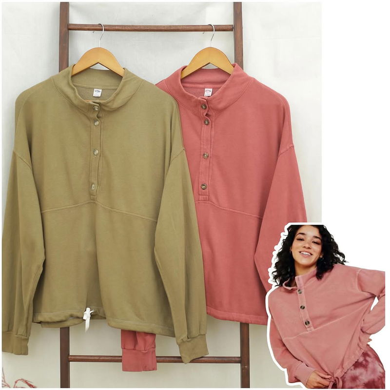 RD883 Oldnvy Turtleneck Oversize Women Sweater P80