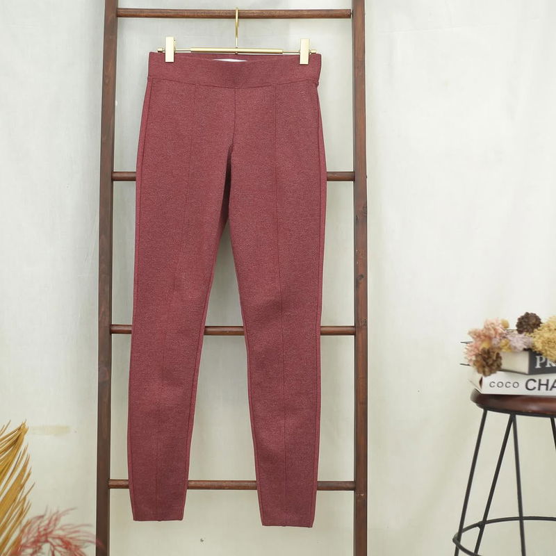 RD898 Oldnvy Stevie Maroon Marled Jegging Pants E22