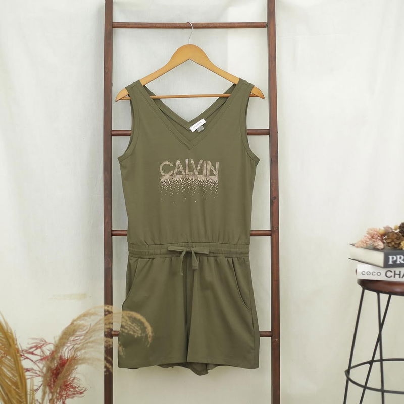 RD920 CK V-Neck Short Jumpsuit K51