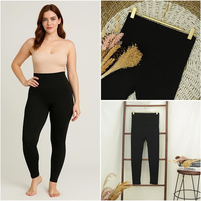 RD966 Waco*l Highwaist One Size Shape Legging RK. i 11
