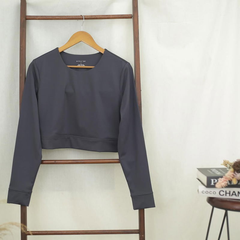 RD967 BanRep Soft Crop Longsleeve Sport Top K52