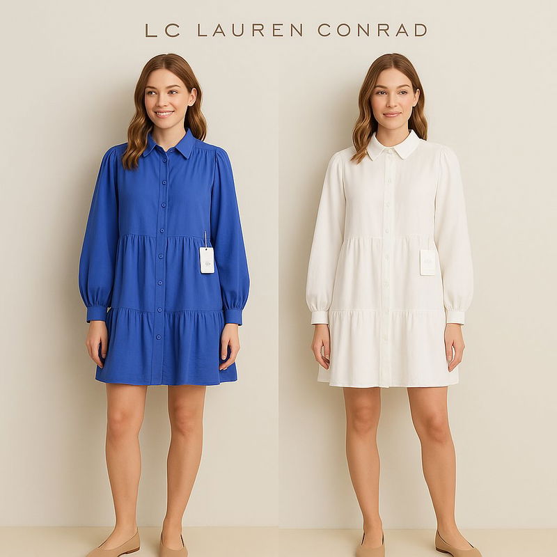 RE129 LC Linen Midi Dress N69