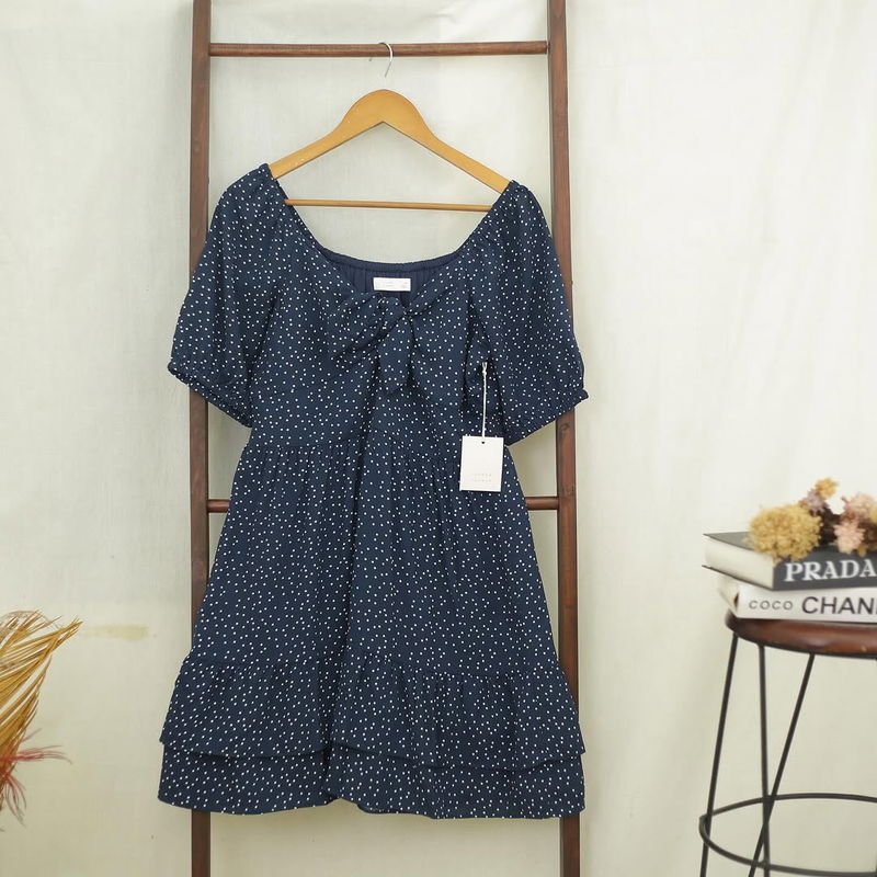 RE170 Lauren Conrad Ribbon Mini Dress
