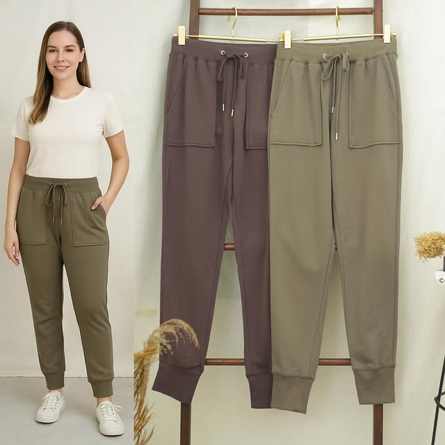 RE234 GU By Uniqlo Women Soft Jogger Pants