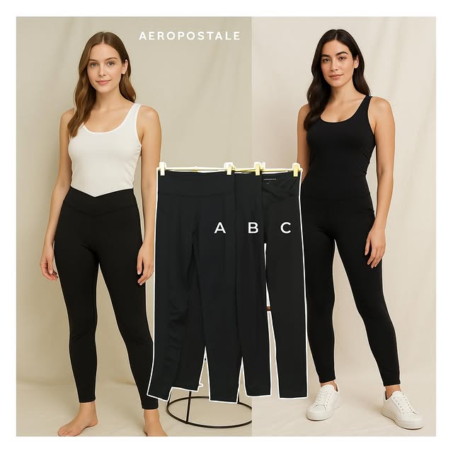 RE264 Aeropostale Highwaist Legging Black Series