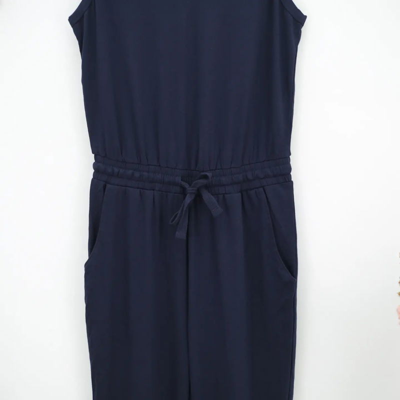RR909 CK Vneck Ponte Jumpsuit T102
