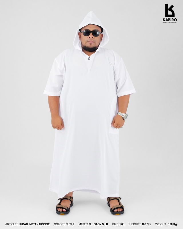 Jubah Instan Hoodie KABIRO