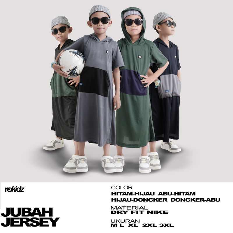 Jubah Jersey ROKIDZ