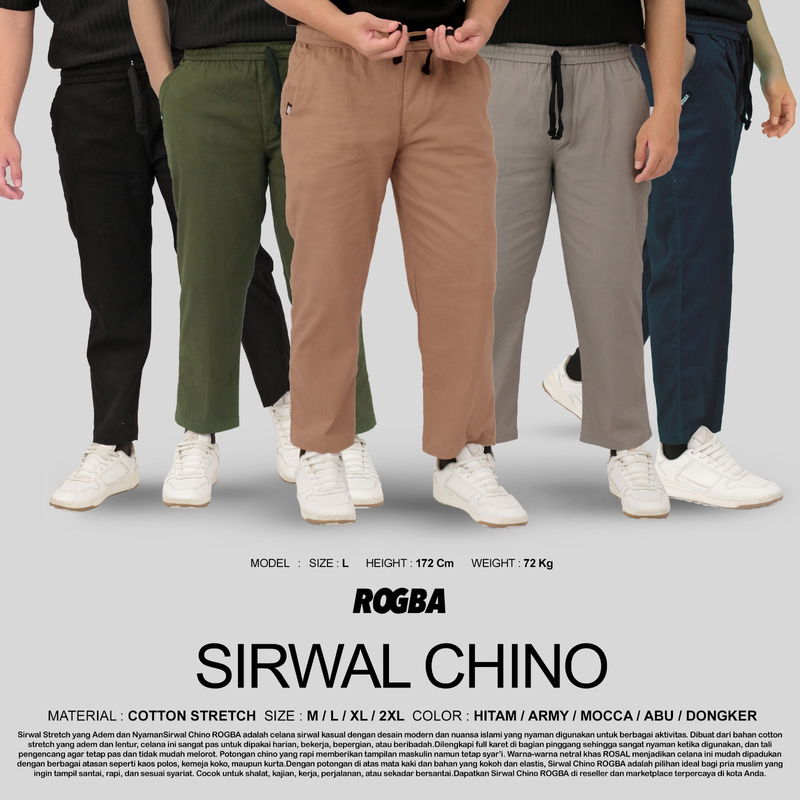 Sirwal Chino Rogba