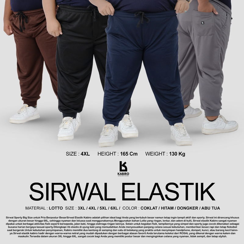 Sirwal Elastik Kabiro