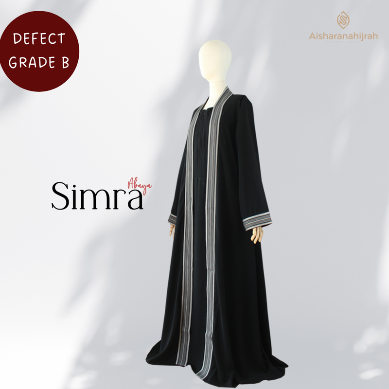 ABAYA SIMRA DEFECT GRADE B [250613]