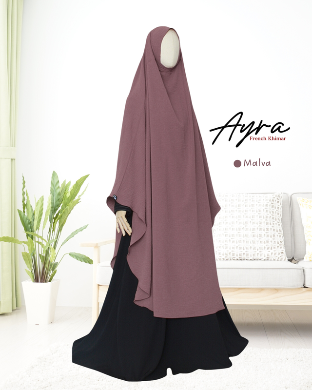 PO FRENCH KHIMAR AYRA MALVA [250618]