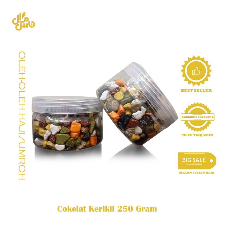 COKLAT KERIKIL FANATIK KEMASAN 250 GRAM