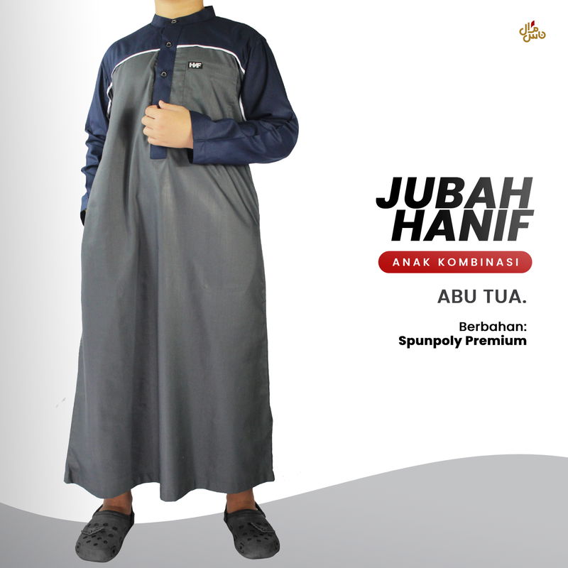 JUBAH HANIF ANAK KOMBINASI