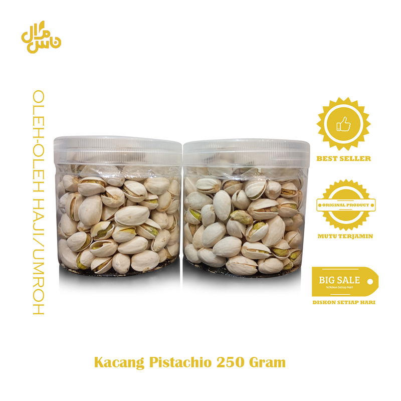 KACANG PISTACHIO KEMASAN 250 GRAM