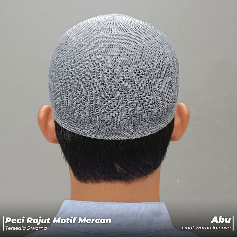Peci Rajut Mercan Khusus Kodian