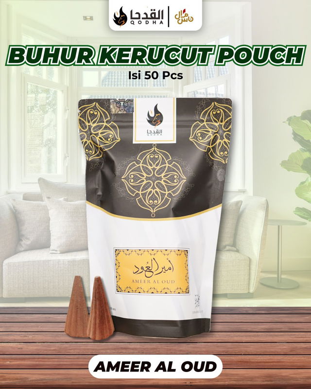 Buhur / Dupa Kerucut Kemasan Pouch Isi 50 Pcs