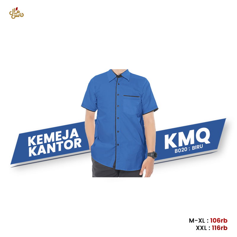 DARI SUPPLIER - KEMEJA KANTOR KMQ - QOMISHU