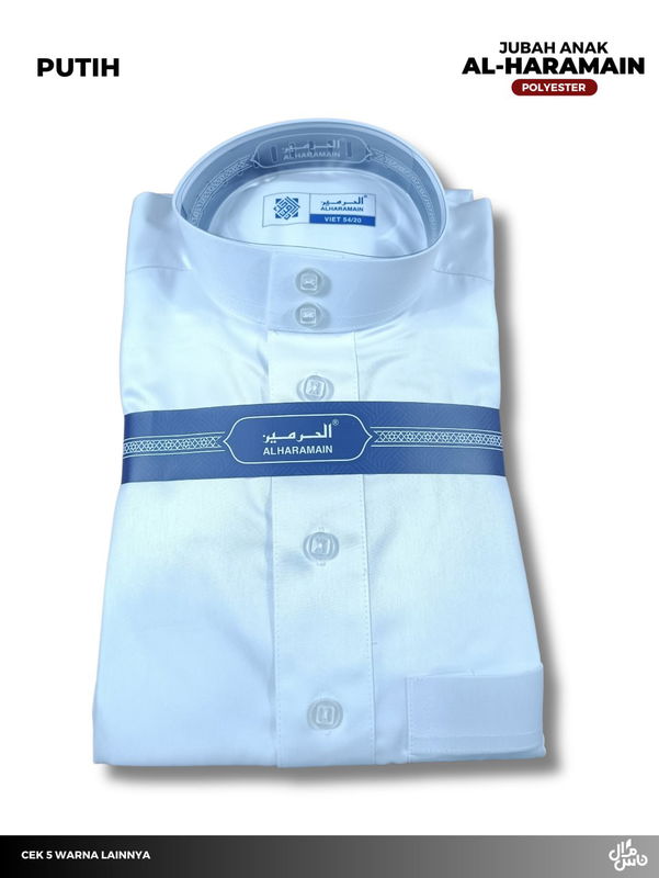 JUBAH AL HARAMAIN ANAK VIET - BONUS PECI RAJUT MERCAN
