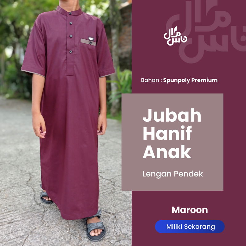 JUBAH HANIF ANAK PENDEK