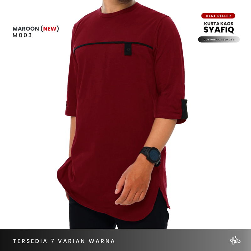 KURTA KAOS SYAFIQ - QOMISHU