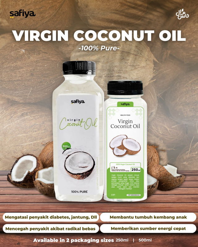 Minyak Kelapa VCO Murni - Safiya