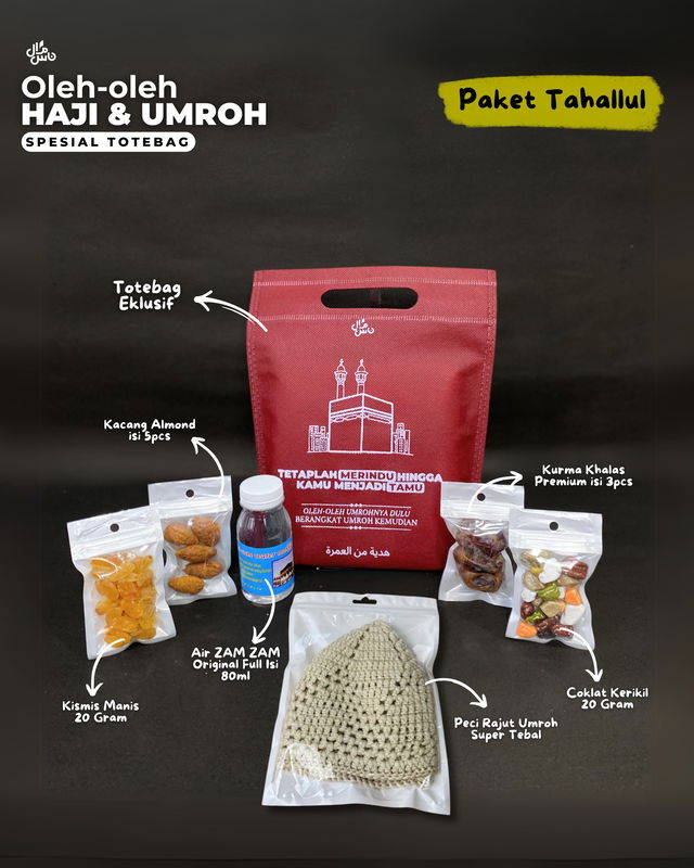 Paket Oleh-Oleh Umroh/Haji Premium Totebag Series