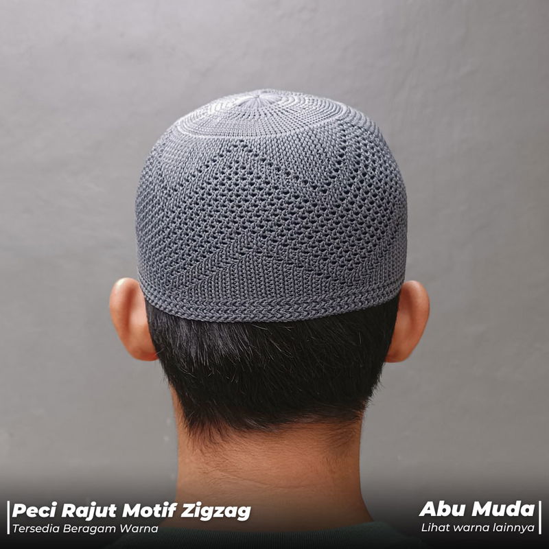 PECI RAJUT MOTIF ZIGZAG ECERAN