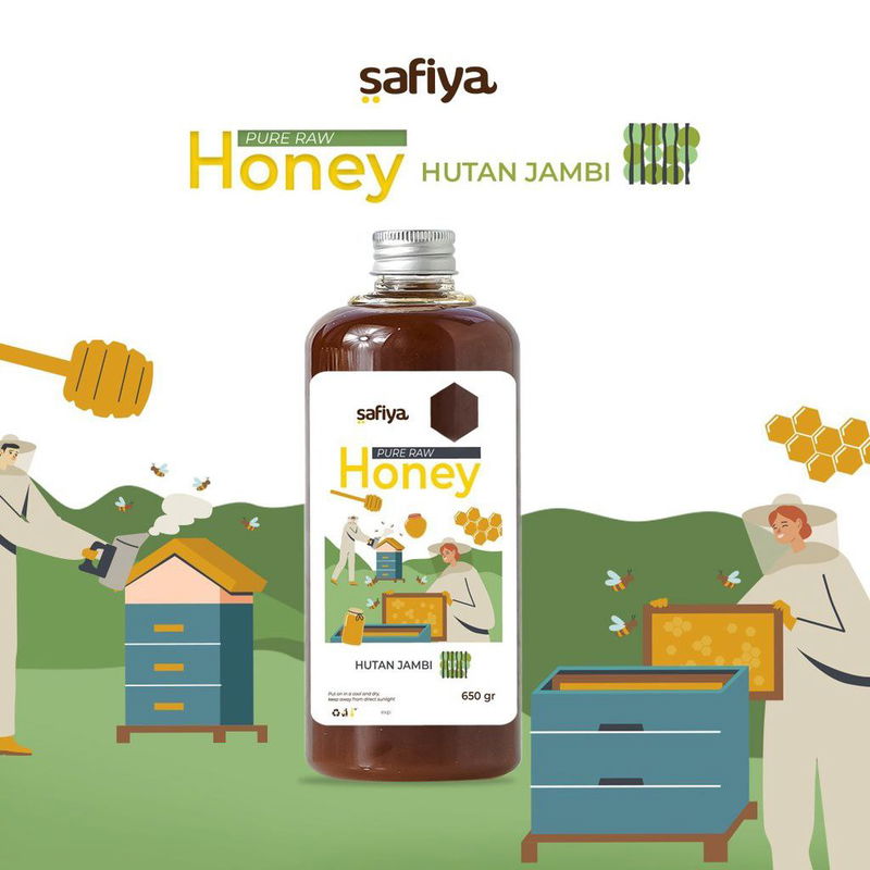 SAFIYA - MADU HUTAN JAMBI 650 GRAM
