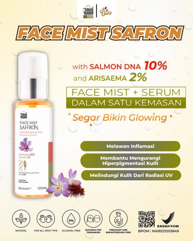 TIMUR TENGAH - SAFFRON FACEMIST 100ML