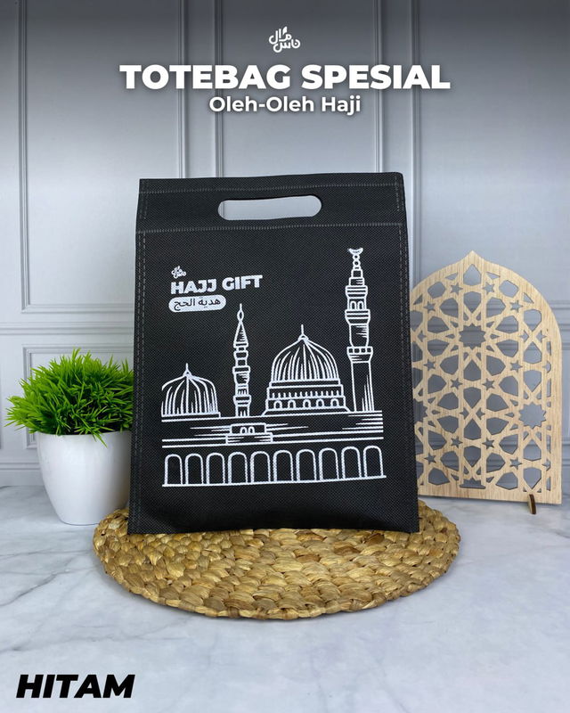 Totebag Oleh-Oleh Haji Grosir isi 50pcs